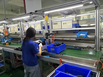 Ruian wego auto parts co.,ltd linha de produção do fabricante