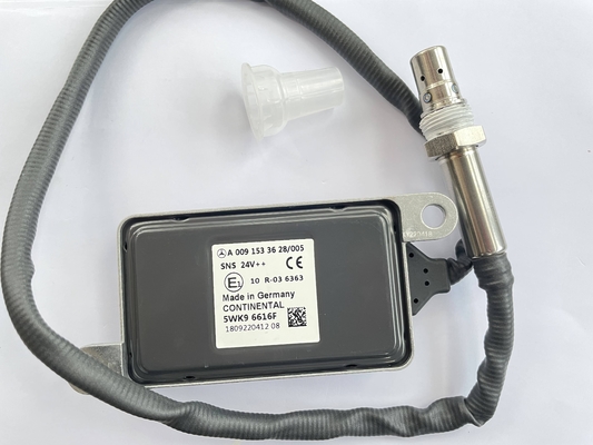 Sensor Benz Nox Sensor do oxigênio do nitrogênio do preto de OE A0091533628 590MM 5WK96616F